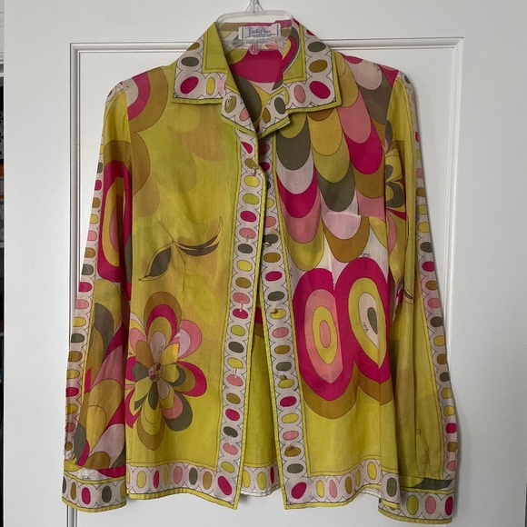 Emilio Pucci Tops - Vintage Pucci blouse, well maintained